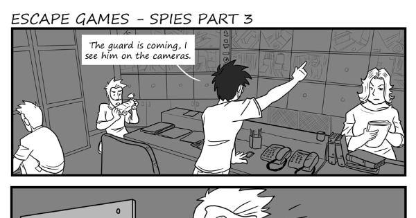 Will And Raph Read Will and Raph Chronicles :: Escape games – Spies – Part 3 | Tapas ...