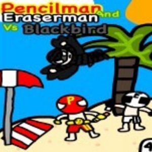 Pencilman and Eraserman Vs Blackbird