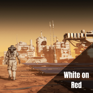 White On Red