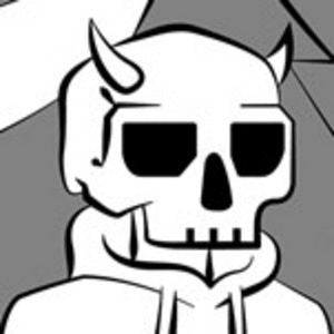 Camping - Skull Guy, The Apathetic Skeleton