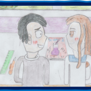 Tales Of Hanako-High EP1) Studying, Text & 'Man' talk