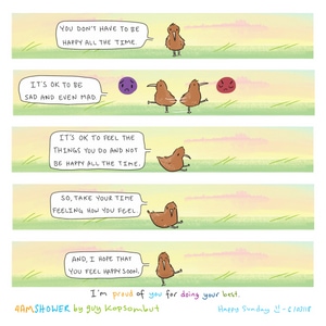 uplifting bird.