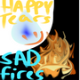 happy tears sad fires