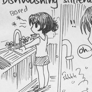 Dish washing silliness 