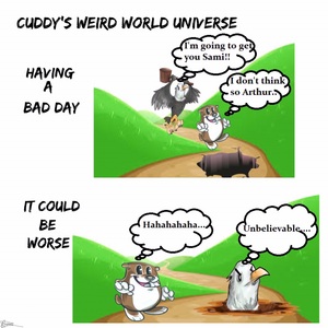 You think you had a bad day..