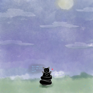 Fluff and Slink Doodle #4