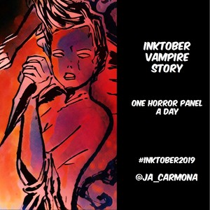 Inktober vampire story