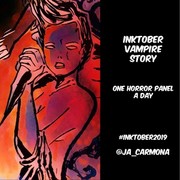 Inktober vampire story