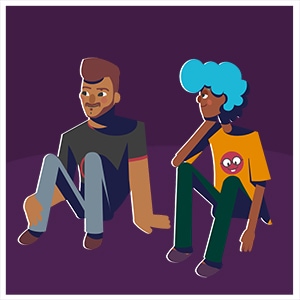 Weirdo and the nice guy 01