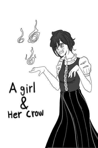 A Girl and Her Crow