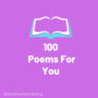 100 Poems For You 