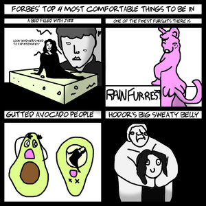 Top 10 anime comfortable things