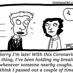 Cartoon: “Corona Coughs” (2020-03-27)