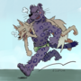 Silly furry one-page
