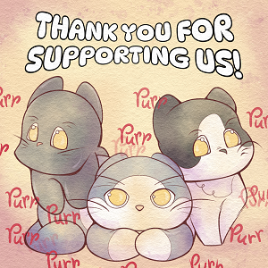 Thank you for supporting us!