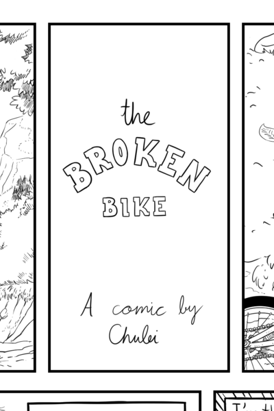 The broken bike