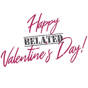 Happy [belated] Valentine's day!