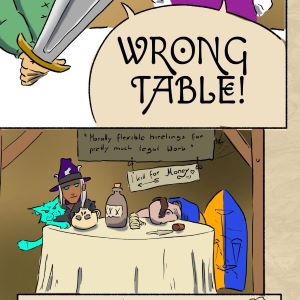 Wrong Table! -1- 