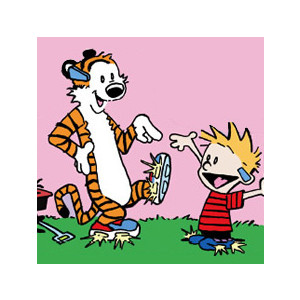 Calvin and Hobbes return to save comics!