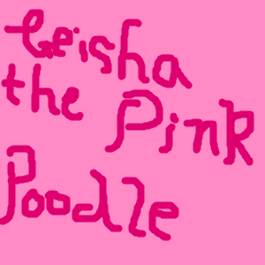 Geisha the Pink Poodle