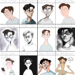 Maurice in Different Art Styles