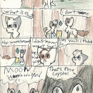 Old comic: Return to StarLightClan all pages
