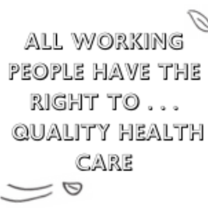 All Working People have the Right to... a Good Job with Fair Wages