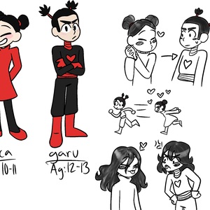 Pucca and Garu reference and stufff