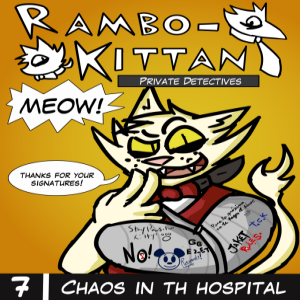 Rambo-Kittan Chaos in the hospital 