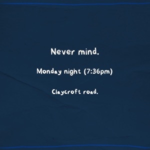 Never mind.