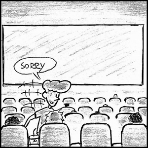 Getting the best seat in the movie theater...
