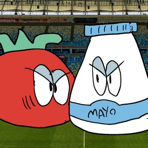 Tomatoman vs Mayonnaiseman