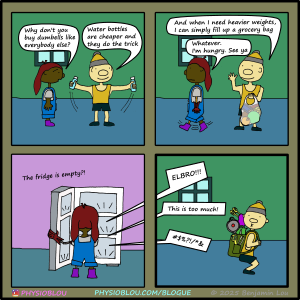 Frugal weightlifting