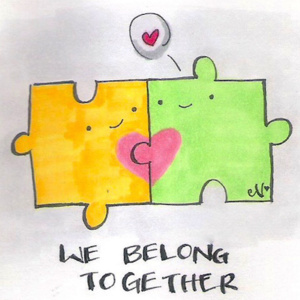 We belong together - puzzle
