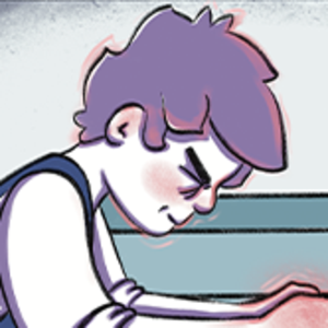 -about to explode - at lunch