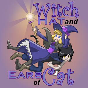 Witch Hat and Ears of Cat