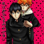 I'm not letting you go"(BL)Kagehina fan comic ITA