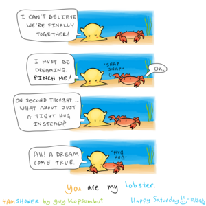 Hugs and kisses