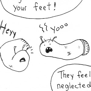 Foot slugs, oh no