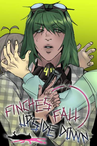 Finches Fall Upside Down