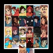 Ghibli alphabet book