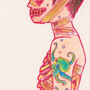 the Girl with the Octopus Tatto