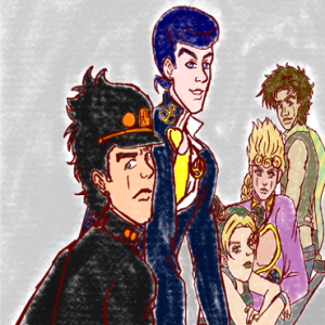 Jotaro, first arrived 
