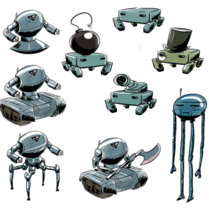 2017 day 11: Droid Concepts