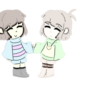 frisk and chara