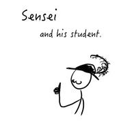 Sensei and his student