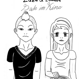 Zazu and Loanna - date in the cinema