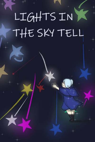 Lights in the sky tell.