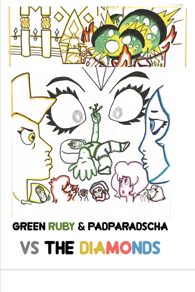 Green Ruby and Padparadscha vs the Diamonds