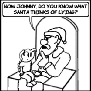 Johnny and Santa #2